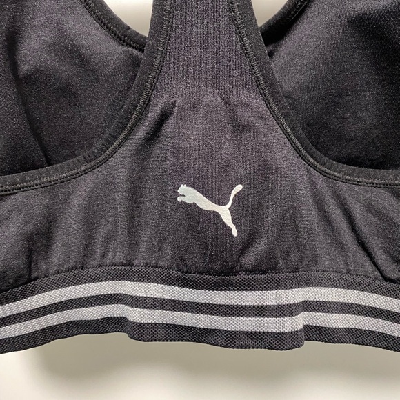 NICE *PUMA* LOGO SPORT BRA! Size Large - Picture 5 of 5